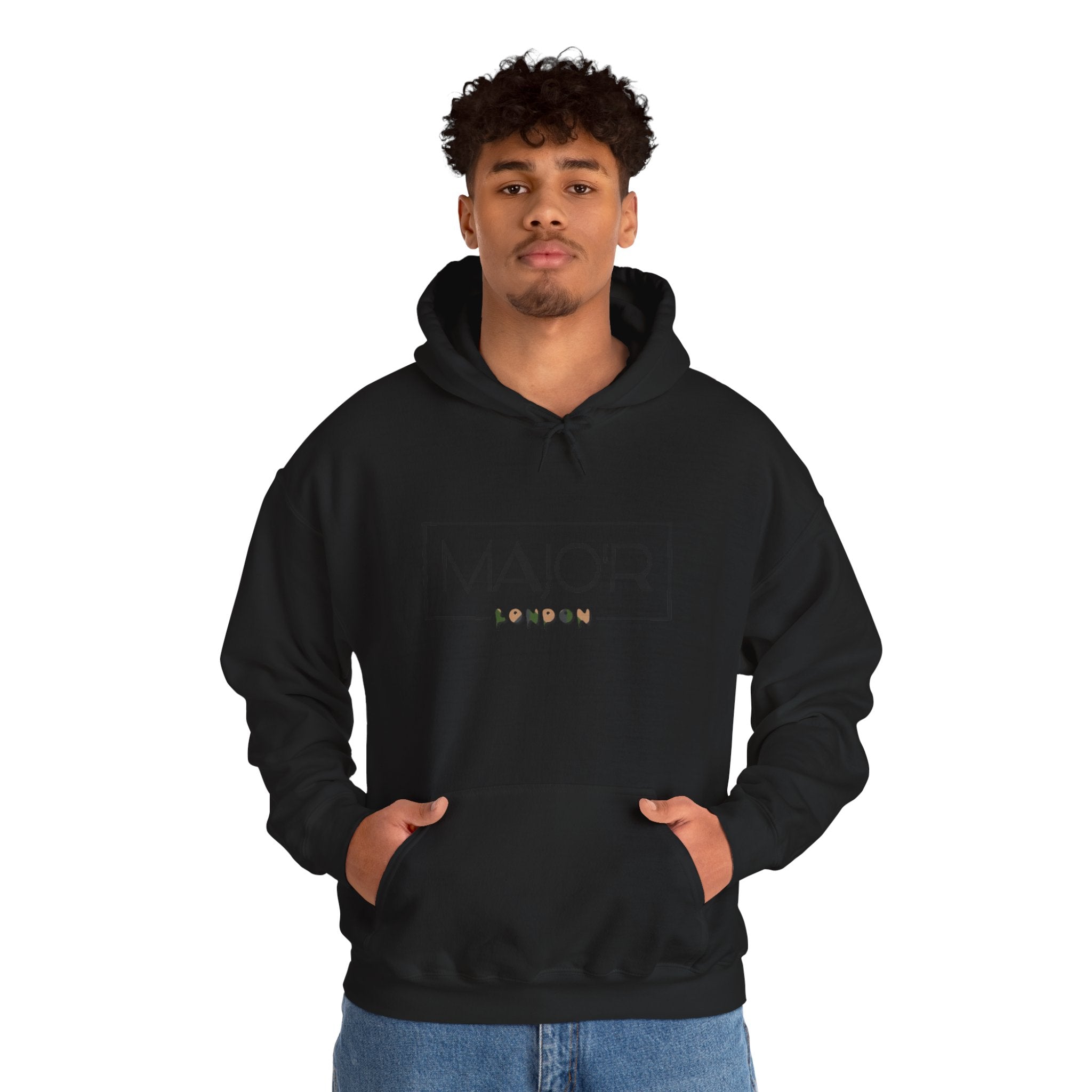 Major London Hoodie — Minimal Logo Pullover
