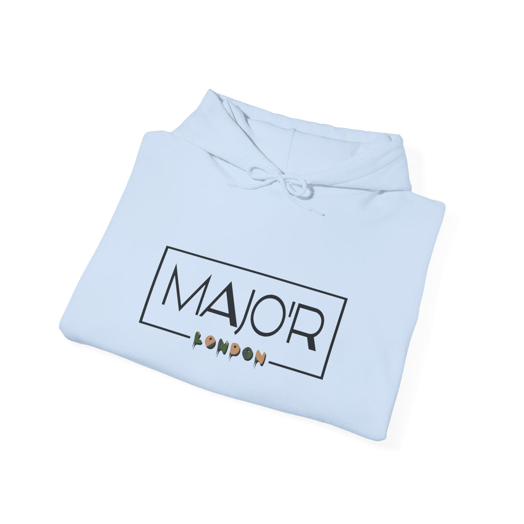 Major London Hoodie — Minimal Logo Pullover