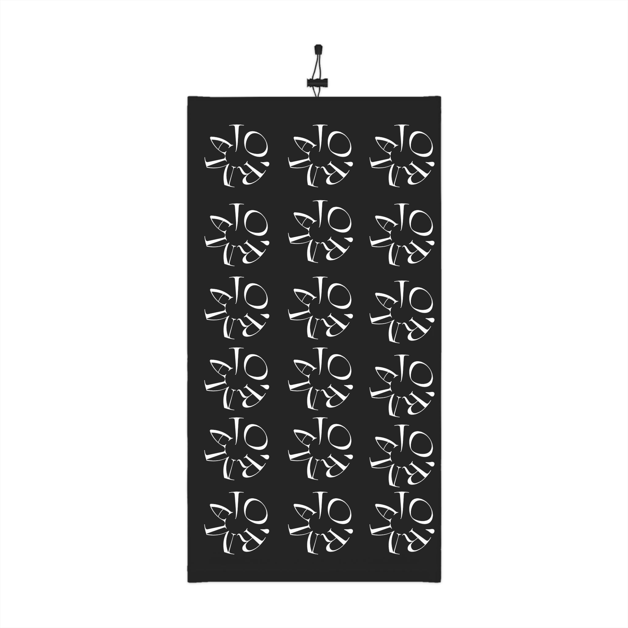 MAJO'R Winter Neck Gaiter - Black Cozy Drawstring Face Mask